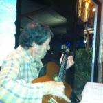 Wolfy plays flamenco on my Jose Rameriz at Otra Vez